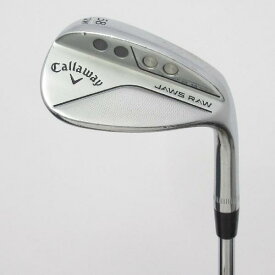 【中古】キャロウェイゴルフ　Callaway Golf　JAWS RAW ワイドグラインド クロムメッキ仕上げ ウェッジ スチールシャフト　【58-12】シャフト：スチールシャフトDランク　フレックス判別不能　男性用 メンズ用　右用