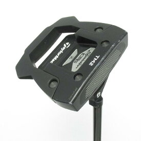 【中古】テーラーメイド　SPIDER　スパイダー GTX トラスセンター BLACK TM2 パター スチールシャフト　【34】シャフト：スチールシャフトDランク　フレックス計測項目外　男性用 メンズ用　右用