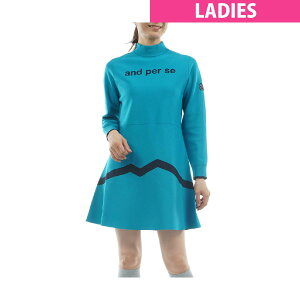 アンパスィ and per se ストレッチ ライトハイゲージ アクティブニットワンピース レディス