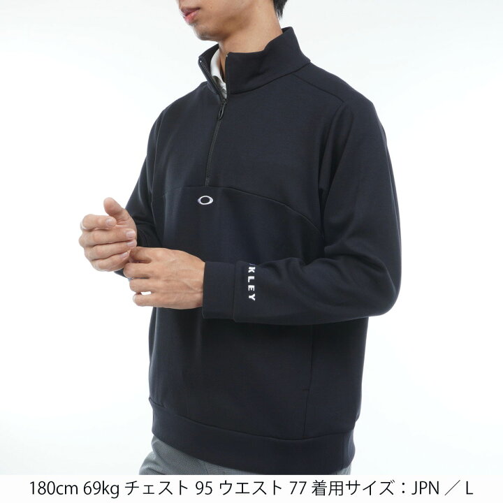 楽天市場】オークリー OAKLEY OAKLEY ハーフジップフリースプル 