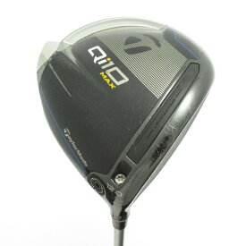 【中古】テーラーメイド　Qi10　Qi10 MAX ドライバー ELDIO TM40　レディスシャフト：ELDIO TM40CDランク　フレックスA　右用