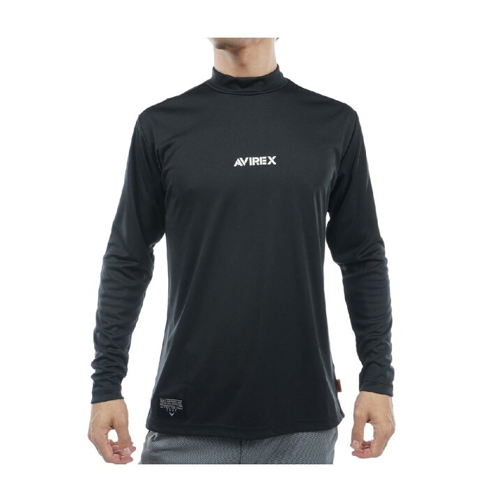 楽天市場】アヴィレックス ゴルフ AVIREX GOLF モックネック長袖シャツ 