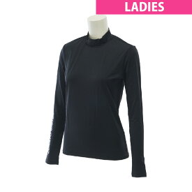 クアルトユナイテッド　CUARTO UNITED　ストレッチ モックネック長袖インナーシャツ　レディス