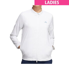 アディダス　Adidas　HEAT.RDY ストレッチ 長袖フルジップクルーネックジャケット　レディス