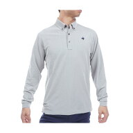 ルコックスポルティフ ゴルフ　Le coq sportif GOLF　DAILY ストレッチ ボタンダウン長袖ポロシャツ