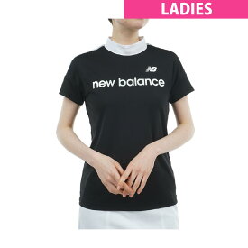 ニューバランス　New Balance　モックネック半袖Tシャツ　レディス