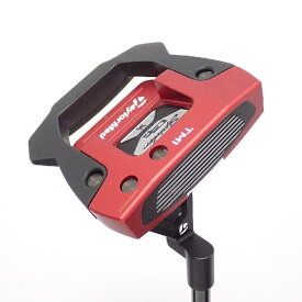 【中古】テーラーメイド　SPIDER　スパイダー GTX トラスヒール RED TM1 パター スチールシャフト　【34】シャフト：スチールシャフトCランク　フレックス計測項目外　男性用 メンズ用　右用