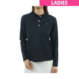 マンシングウェア　Munsingwear　10 YEARS POLO SHIRTS 長袖ポロシャツ　レディス