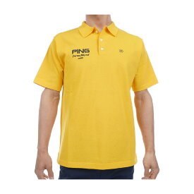 ピン　PING　ドライミックス 半袖ニットポロシャツ