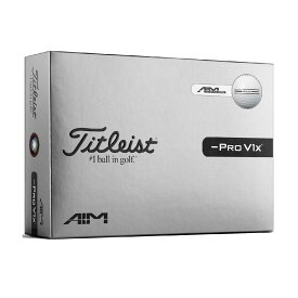 タイトリスト　PRO V1　PRO V1x Left Dash AIM ボール