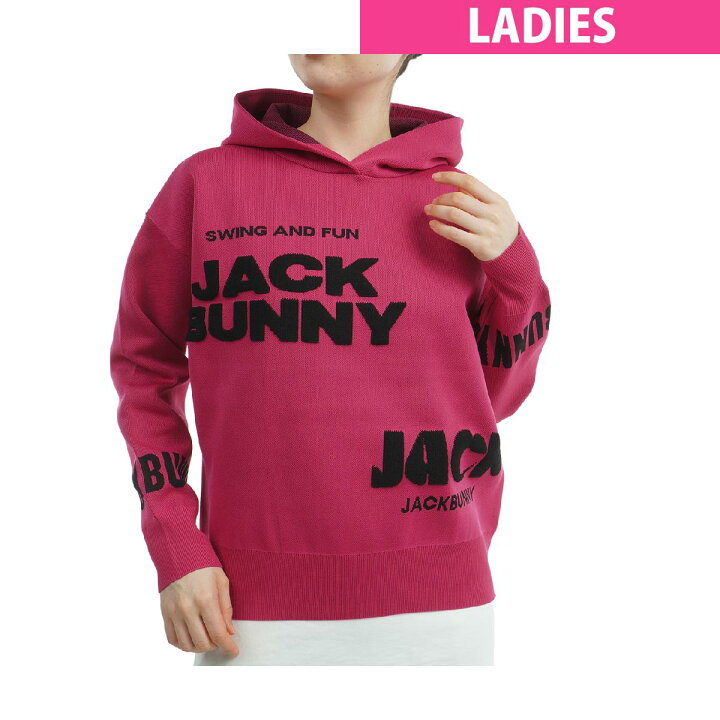 楽天市場】ジャックバニー Jack Bunny!! ロゴジャカード ニット  