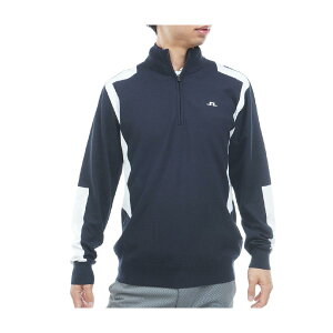 J.�����h�o�[�O�@J.LINDEBERG�@Kendrick Knitted �n�[�t�W�b�v �n�C�l�b�N�����Z�[�^�[