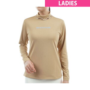 ルコックスポルティフ ゴルフ Le coq sportif GOLF ストレッチ モックネック長袖シャツ レディス