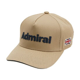 アドミラル　Admiral　ロゴ刺繍キャップ
