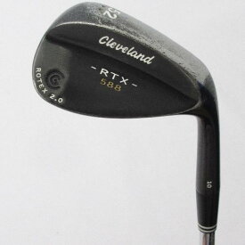 【中古】クリーブランド　Cleveland Golf　588 RTX 2.0 BLACK SATIN ウェッジ Dynamic Gold　【52-10】シャフト：Dynamic GoldDランク　フレックスS200　男性用 メンズ用　右用