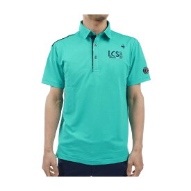 ルコックゴルフ　Le coq sportif GOLF　ストレッチフォーサー デザイン半袖ポロシャツ