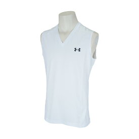 アンダーアーマー　Under Armour　Iso-Chill Fitted Vネックノースリーブシャツ