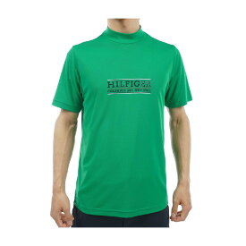 トミー ヒルフィガー ゴルフ　TOMMY HILFIGER GOLF　フロントロゴ 半袖モックネックシャツ