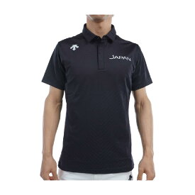 デサントゴルフ　DESCENTE GOLF　JAPAN NATIONAL TEAM レプリカモデル ストレッチ 半袖シャツ