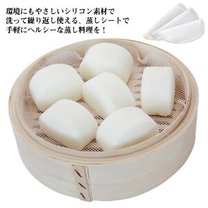 蒸籠 蒸し 10枚組 蒸し器ネット せいろ セイロ用紙 クッキング 蒸し器用 10枚セット シート 蒸篭 シリコン セイロ専用 蒸しシート 蒸篭シート 繰り返し使用 業務 洗える エコ