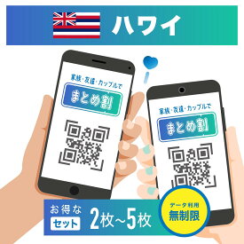 【まとめ割】ハワイ eSIM 無制限 2人～5人分セットで買うと割引価格に！3日～90日まで選べるプラン アメリカ・ハワイで利用可能！ 大手キャリア（T-Mobile/Verizon）回線使用 簡単設定 データ無制限で利用可能 4G 高速データ通信 ハワイ旅行 ホノルル 有効期限：90日以内