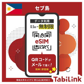 【eSIM セブ島】 Globe正規品 プリペイドeSIM 無制限 1日 3日 4日 5日 7日 10日 15日 20日 30日 簡単設定 データのみ利用可能 高速データ通信 セブ島 フィリピン旅行 有効期限90日以内