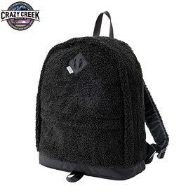 クレイジークリーク CRAZYCREEK バックパック CC FLEECE DAY PACK ブラック フリース デイパック ふわふわ 軽い 温かい 可愛い CRC12590065001000