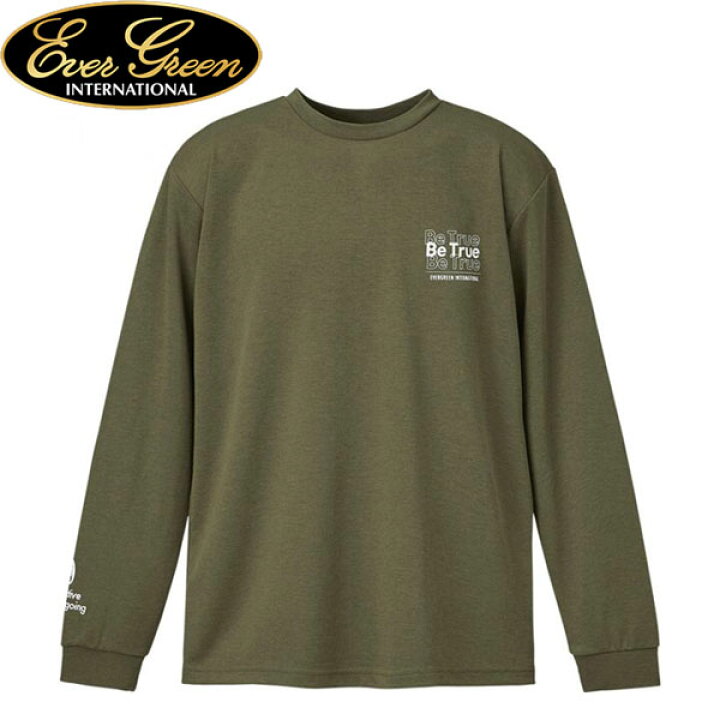 Amazon.co.jp: エバーグリーン(EVERGREEN) ドライロングTシャツ Fタイプ Sサイズ #アーミーグリーン : [エバーグリーン] ドライロングTシャツ Fタイプ