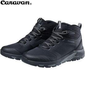 キャラバン CARAVAN トレッキングシューズ 登山靴 ゴアテックス C1_DL MID 190ブラック ユニセックス メンズ レディース 透湿防水 ミドルカット 0010122 CAR0010122190
