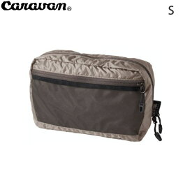 CARAVAN キャラバン ポーチ SILICコーデュラ・ポーチバッグ S 122アッシュグレー 登山 旅行 0450134 CAR0450134122
