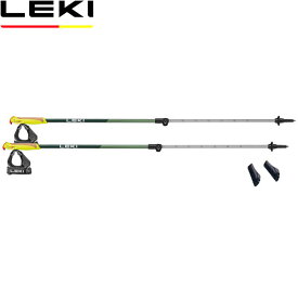 LEKI レキ トレッキングポール ウォーカーXS 550グリーン 2本組 ノルディックウォーキングポール CARAVAN キャラバン 1300477 LEK1300477550