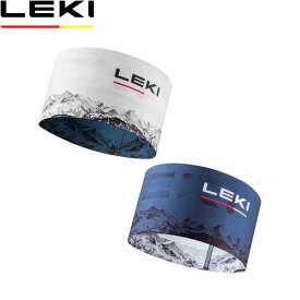 LEKI レキ XCヘッドバンド 110ホワイト リバーシブル CARAVAN キャラバン 1300514 LEK1300514110