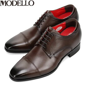 モデロ MODELLO メンズ 紳士靴 ドレスシューズ ビジネスシューズ DM7502 D-BROWN フォーマル ストレートチップ マドラス madras MODDM7502DBR