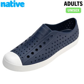 ネイティブシューズ Native Shoes メンズ レディース スリッポン ジェファーソン Jefferson RgtaBl/ShlWht 軽量 衝撃吸収 ウォッシャブル NAT111001004201