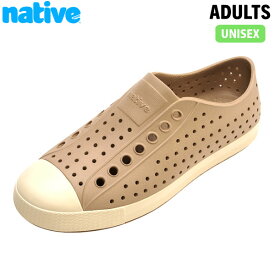 ネイティブシューズ Native Shoes メンズ レディース スリッポン ジェファーソン シュガーライト Jefferson Sugarlite FlxTn/BnWht 軽量 NAT111115002162