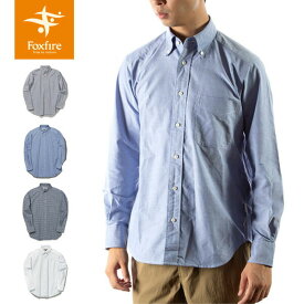 フォックスファイヤー Foxfire メンズ シャツ 長袖 TSアタ゛ムスシャツ TS Adams Shirt 吸汗速乾性 シンプル アウトドア FOX5212202