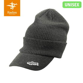セール フォックスファイヤー Foxfire ニット帽 帽子 フィッシャーマンズニットキャップ Fisherman's Knit Cap 防寒 ユニセックス アウトドア ブラック T-FOX5422232025