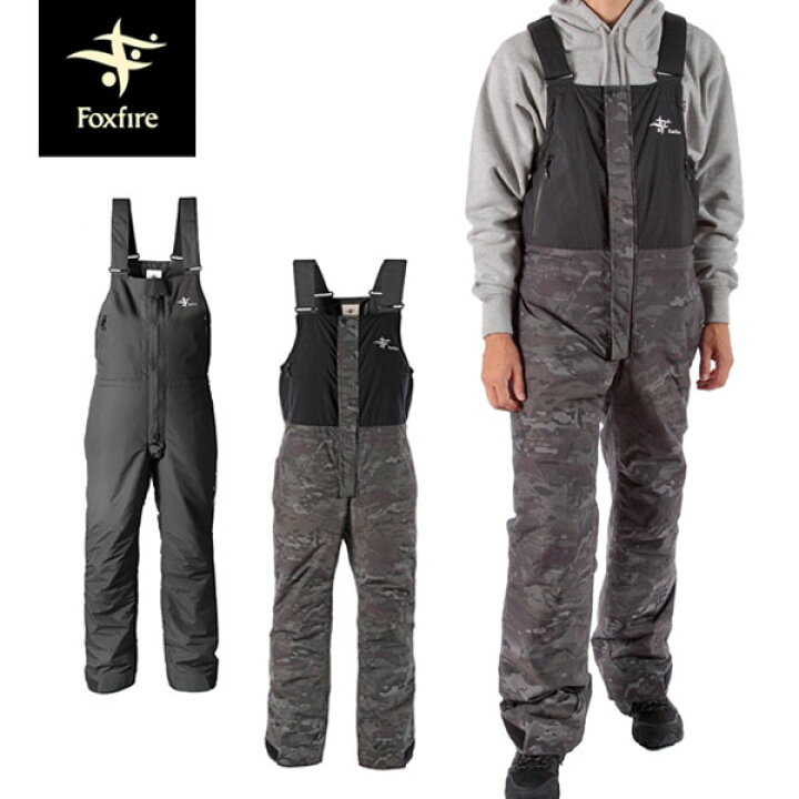 楽天市場】フォックスファイヤー Foxfire フィッシング 防寒ビブパンツ  