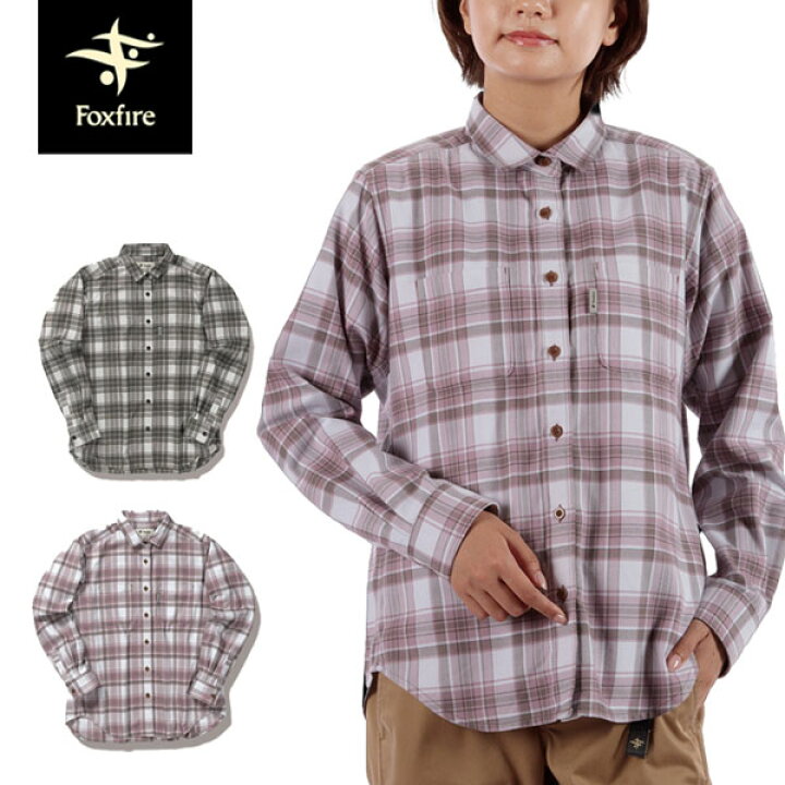 楽天市場】フォックスファイヤー Foxfire レディース 長袖 シャツ TS 