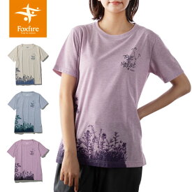 フォックスファイヤー Foxfire レディース Tシャツ 半袖 CシールドワイルドフラワーティーS/S FOX8215367