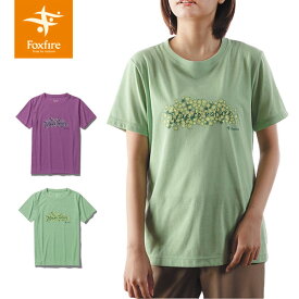 フォックスファイヤー Foxfire レディース Tシャツ 半袖 CシールドモスタッチティーS/S FOX8215409