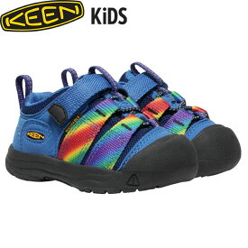 キーン スニーカー キッズ ニューポート エイチツーショー ベビーシューズ ファーストシューズ KEEN TOTS NEWPORT H2SHO KIDS Multi×BrightCobalt KEE1026221