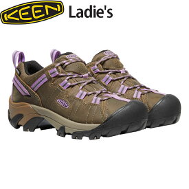 キーン アウトドアシューズ レディース ターギー ツー ウォータープルーフ 防水 KEEN WOMEN TARGHEE II WP TIMBERWOLF×ENGLISHLAVENDER KEE1026255