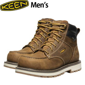 キーン ワークシューズ メンズ シンシナティ ナインティ ディグリー シックス 防水 KEEN MEN CINCINNATI 90 DEGREE 6" WP BELGIAN×SANDSHELL KEE1027663