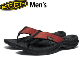 キーン KEEN メンズ 靴 コナ フリップ ティージー サンダル KONA FLIP TG Men Fired Brick/Black 軽量 速乾 KEE1029357