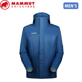 マムート メンズ ハードシェルジャケット 1010-28651 MAMMUT Microlayer 2.0 HS Hooded Jacket AF Men deep ice MAM10102865150550
