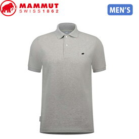 マムート メンズ 半袖ポロシャツ 1017-00402 MAMMUT Matrix Polo Shirt AF Men alloy melange PRT1 MAM10170040200709