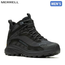 メレル MERRELL メンズ 登山靴 ハイキングシューズ トレッキングシューズ モアブ スピード 2 ミッド ゴアテックス ブラック 透湿防水 トレラン MERJ037501