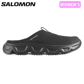 サロモン SALOMON レディース リカバリーシューズ REELAX SLIDE 6.0 W BLACK/BLACK/ALLOY SALL47112400