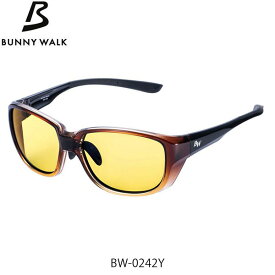 BUNNY WALK バニーウォーク 偏光サングラス BW-0242Y HALF BROWN×BLACK ハーフブラウン×ブラック YELLOW×NIGHT GLASSES GLE4580274171584